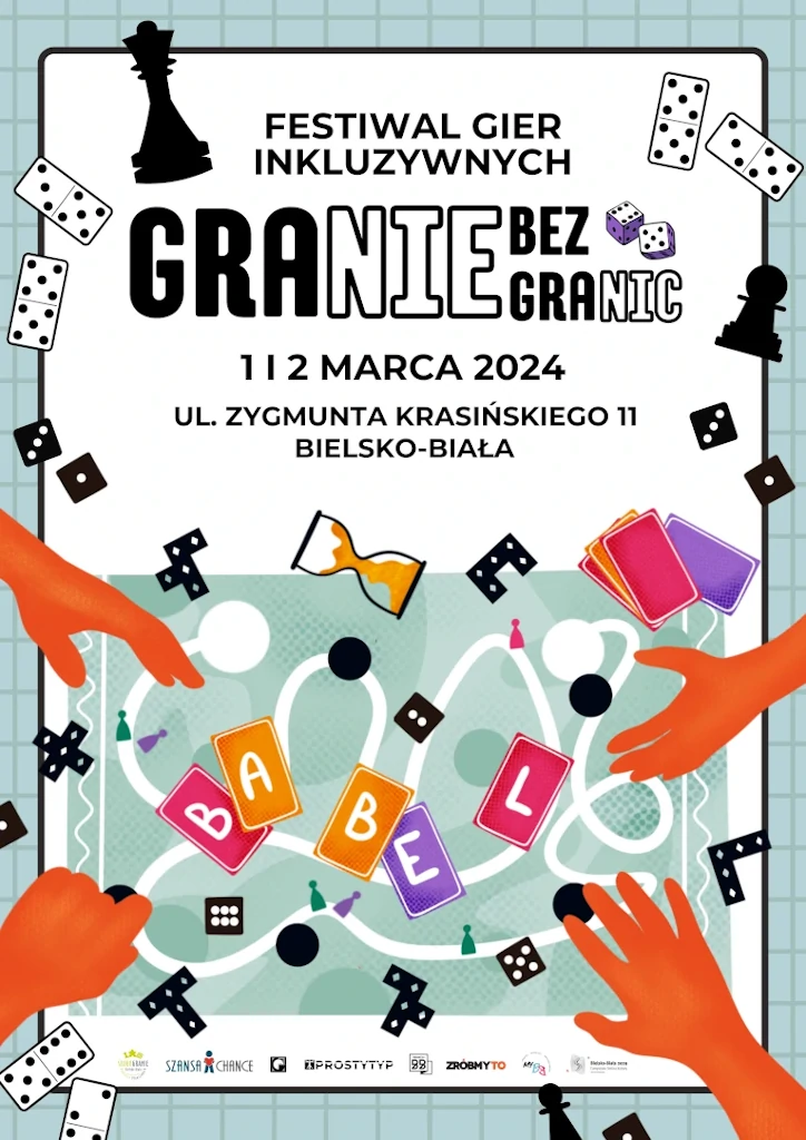 Plakat festiwalu "Granie bez Granic"
